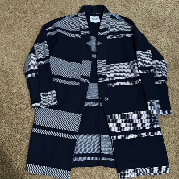 Old Navy Jackets & Blazers - Old Navy blue Car Coat